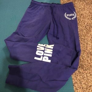 Purple PINK sweatpants